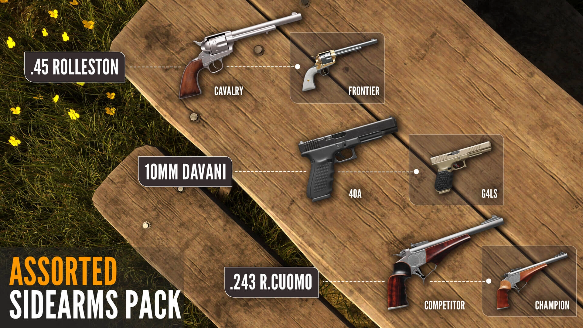 theHunter: Call of the Wild™ - Assorted Sidearms Pack  for sale in Egypt from Games2Egypt