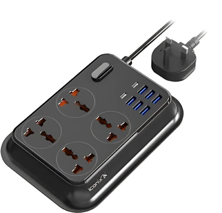 ICONIX 2120 Power Strip - Black