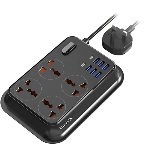 ICONIX 2120 Power Strip - Black