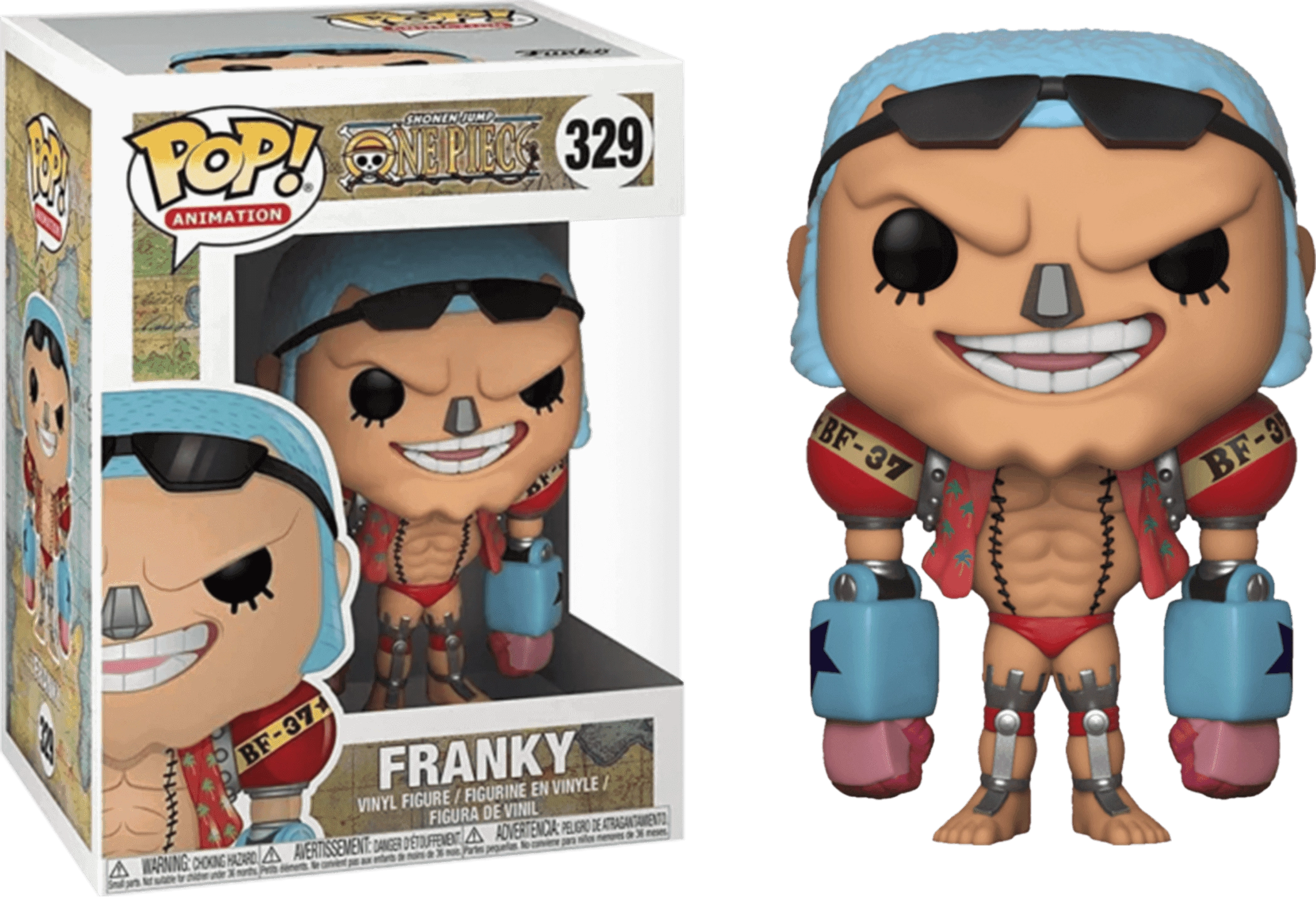 Funko Pop! Animation: One Piece S2 - Franky Shipwright Vinyl Figure  for sale in Egypt from Games2Egypt