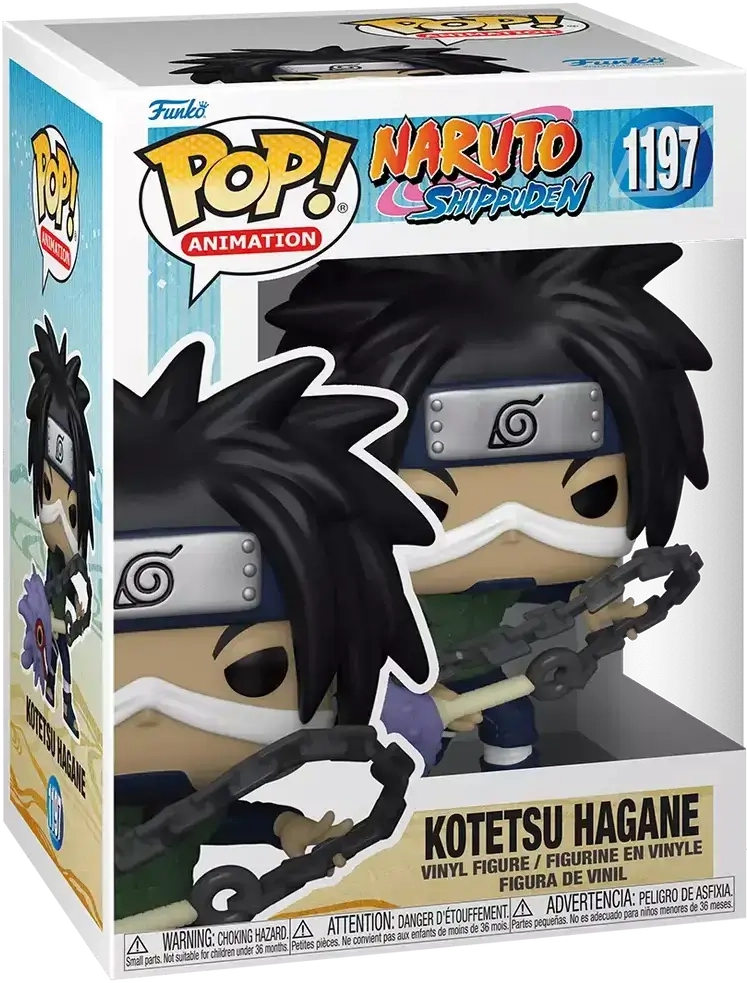 Funko Pop! Anime: Naruto - Kotetsu Hagane with a Weapon (1197)  for sale in Egypt from Games2Egypt