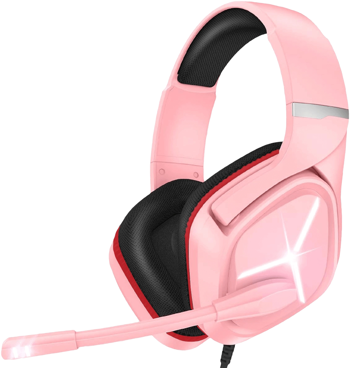 Onikuma X9 RGB Wired Gaming Headset - Pink  for sale in Egypt from Games2Egypt