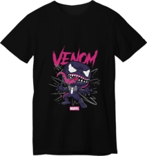 Spider-Man Venom LOOM Kids T-Shirt - Black -  for sale in Egypt from Games2Egypt