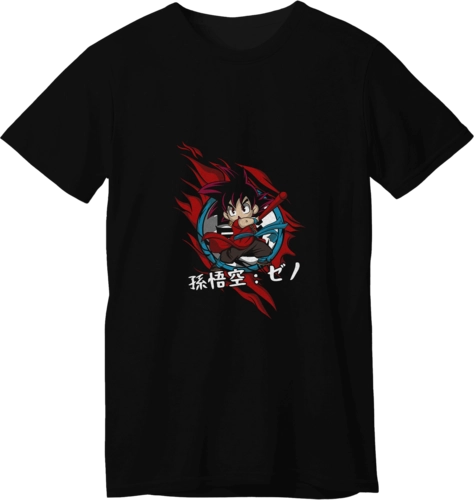 Dragon Ball Young Goku LOOM Kids Anime T-Shirt