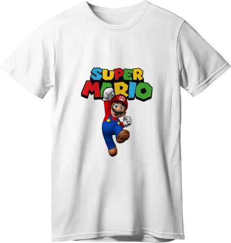 Super Mario LOOM Kids Gaming T-Shirt