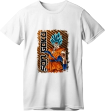 Dragon Ball Super Saiyan Blue Goku LOOM Kids Anime T-Shirt -  for sale in Egypt from Games2Egypt