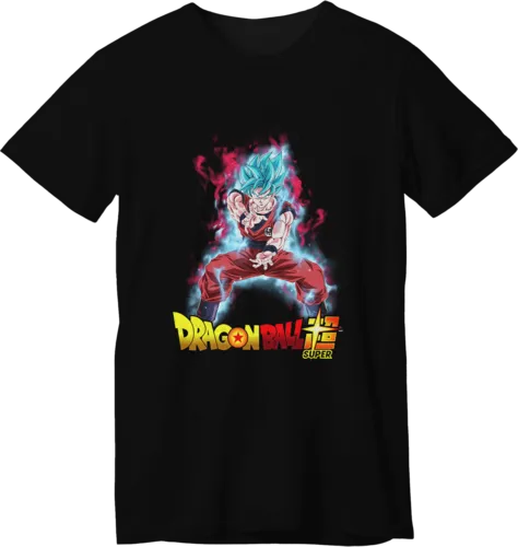 Dragon Ball Super Saiyan Goku LOOM Kids Anime T-Shirt