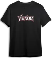 Spider-Man Venom LOOM Oversized T-Shirt - Black