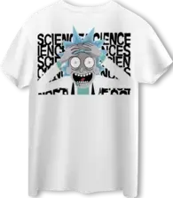 Rick and Morty LOOM Oversized T-Shirt - Off White