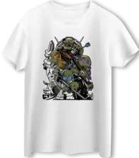 Ninja Turtles LOOM Oversized T-Shirt - Off White