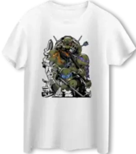 Ninja Turtles LOOM Oversized T-Shirt - Off White