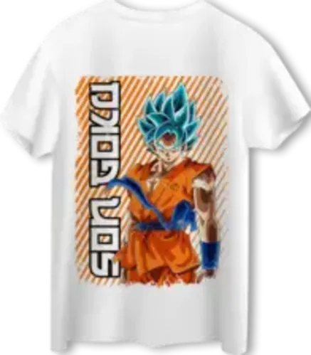 Dragon Ball Goku LOOM Oversized T-Shirt - Off White