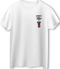 Spider-Man Logo LOOM Oversized T-Shirt - Off White