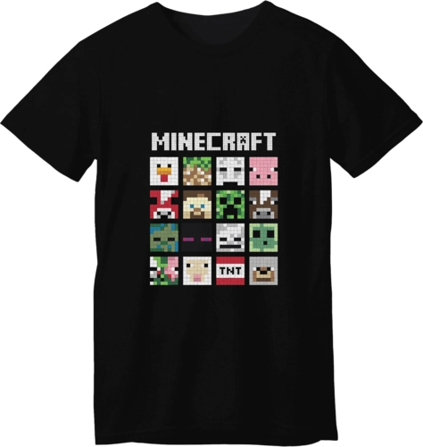 Minecraft Themes LOOM Kids Gaming T-Shirt  for sale in Egypt from Games2Egypt