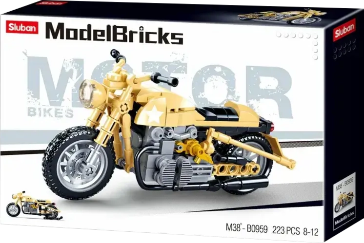 Sluban Modelbricks-R75 Motorcycle Building Blocks - 223 PCS  for sale in Egypt from Games2Egypt