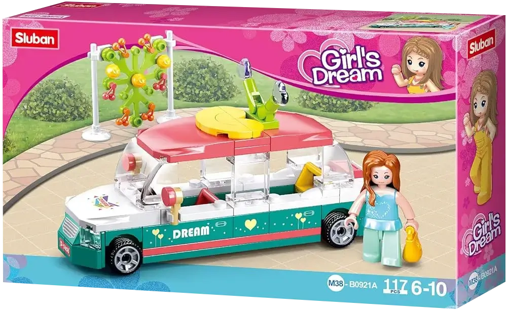 Sluban M38-B0921 Girl's dream Transport Building Blocks (Assorted 1 Pack)  for sale in Egypt from Games2Egypt