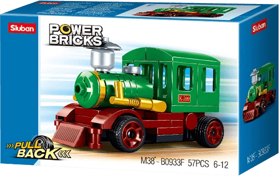 Sluban M38-B0933 Power Bricks- Pull Back Car Building Blocks (Assorted 1 Pack)  for sale in Egypt from Games2Egypt