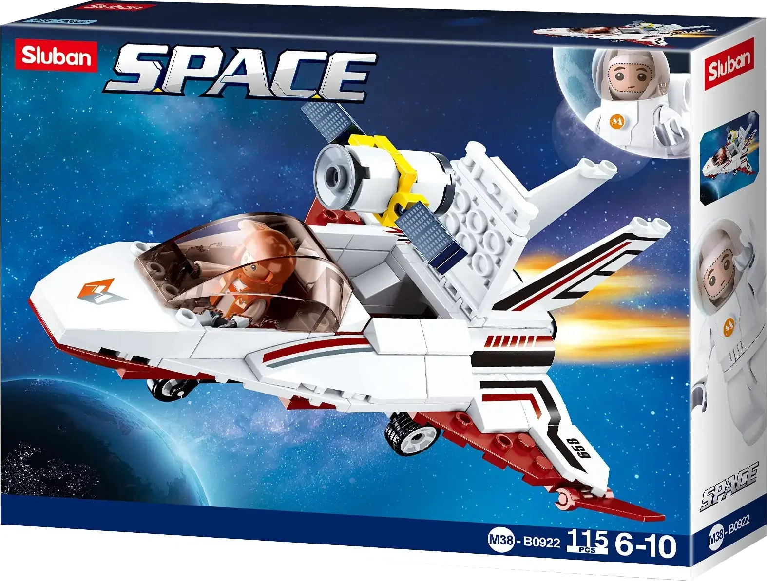 Sluban Space-Saturn Interplanetary Vehicle Building Blocks  for sale in Egypt from Games2Egypt