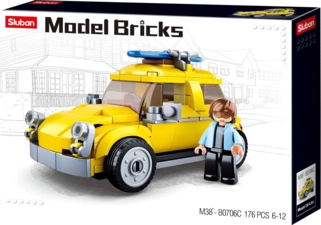 Sluban M38-B0706C Model Bricks-Beetle Car Building Blocks  for sale in Egypt from Games2Egypt