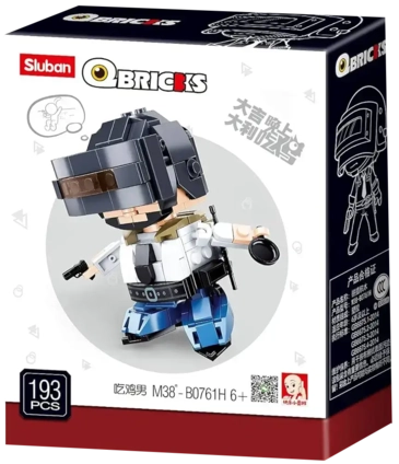 Sluban M38-B0761H Qbricks-Pubg Building Blocks