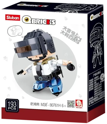 Sluban M38-B0761H Qbricks-Pubg Building Blocks