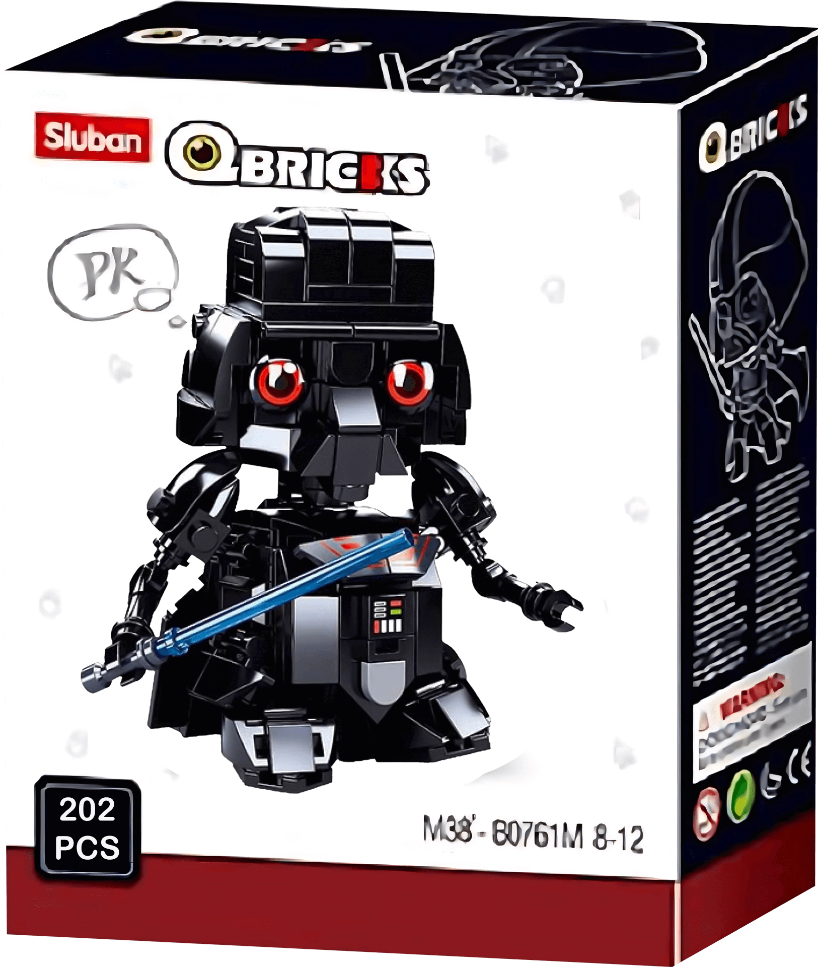 Sluban M38-B0761M Qbricks - Star Wars Warrior Building Blocks  for sale in Egypt from Games2Egypt