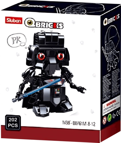 Sluban M38-B0761M Qbricks - Star Wars Warrior Building Blocks  for sale in Egypt from Games2Egypt