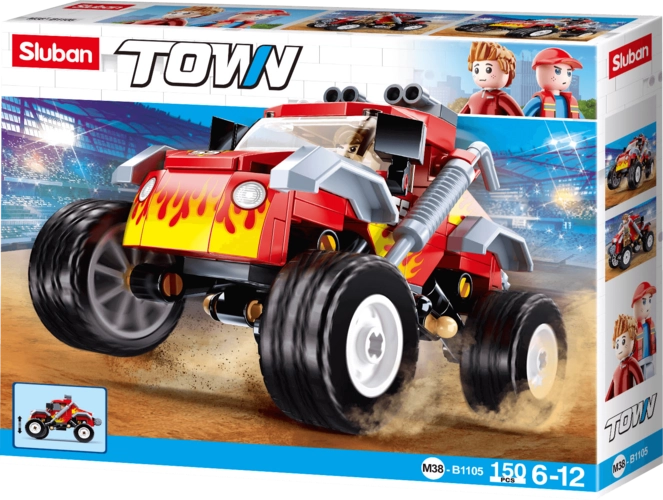 Sluban M38-B1105 Town-Off-Road Vehicle Building Blocks  for sale in Egypt from Games2Egypt