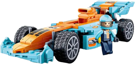 Sluban M38-B0763 Racing Team-Racing Car Building Blocks