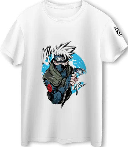 Naruto Hatake Kakashi LOOM Oversized T-Shirt - Off White