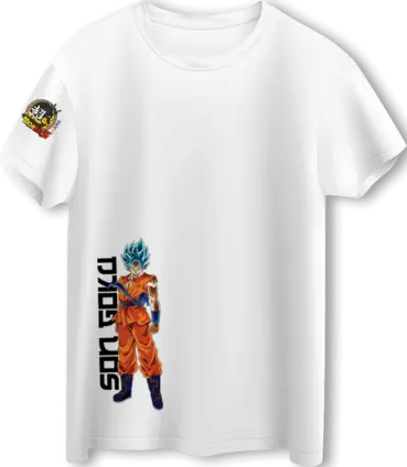 Dragon Ball Goku LOOM Oversized T-Shirt - Off White