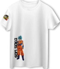 Dragon Ball Goku LOOM Oversized T-Shirt - Off White (99559)