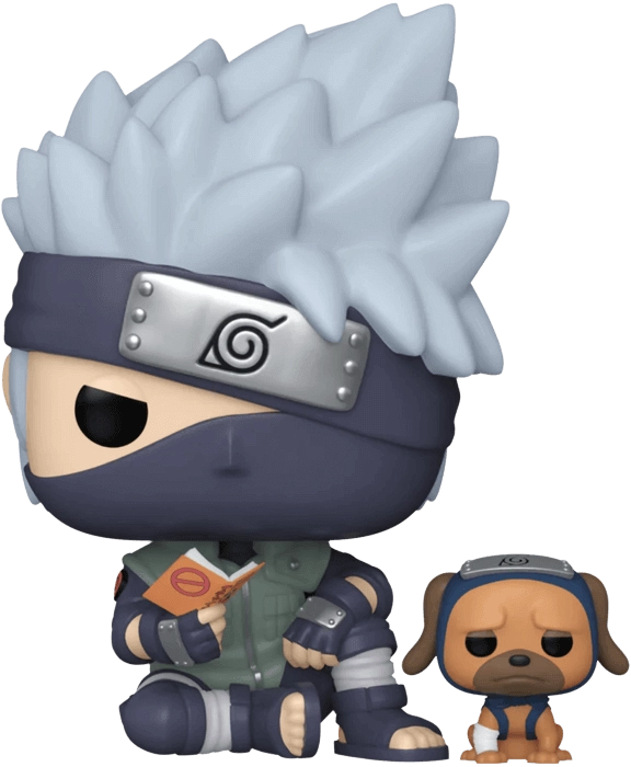 Funko Pop! Anime: Naruto - Kakashi with Pakkun (Exc)  for sale in Egypt from Games2Egypt