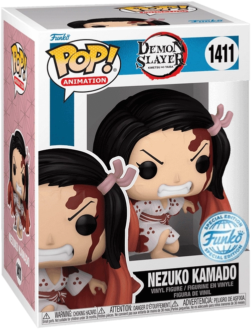 Funko POP! Anime: Demon Slayer - Nezuko Kamado Kneeling (Exc)  for sale in Egypt from Games2Egypt