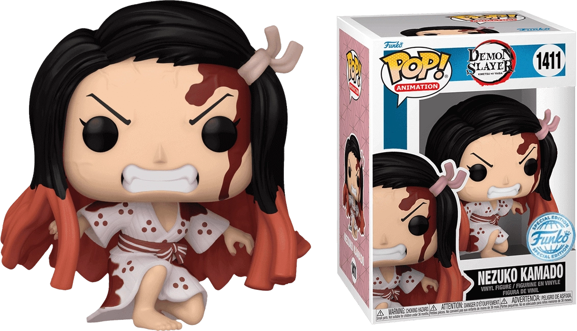 Funko POP! Anime: Demon Slayer - Nezuko Kamado Kneeling (Exc)  for sale in Egypt from Games2Egypt