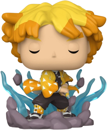 Funko POP! Anime: Demon Slayer - Zenitsu Transforming (Exc)