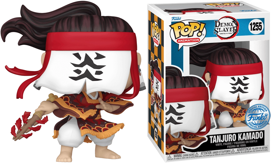 Funko POP! Anime: Demon Slayer - Tanjuro Kamado (Exc)  for sale in Egypt from Games2Egypt