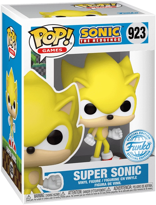 Funko POP! Games: Sonic - Super Sonic (Exc)  for sale in Egypt from Games2Egypt