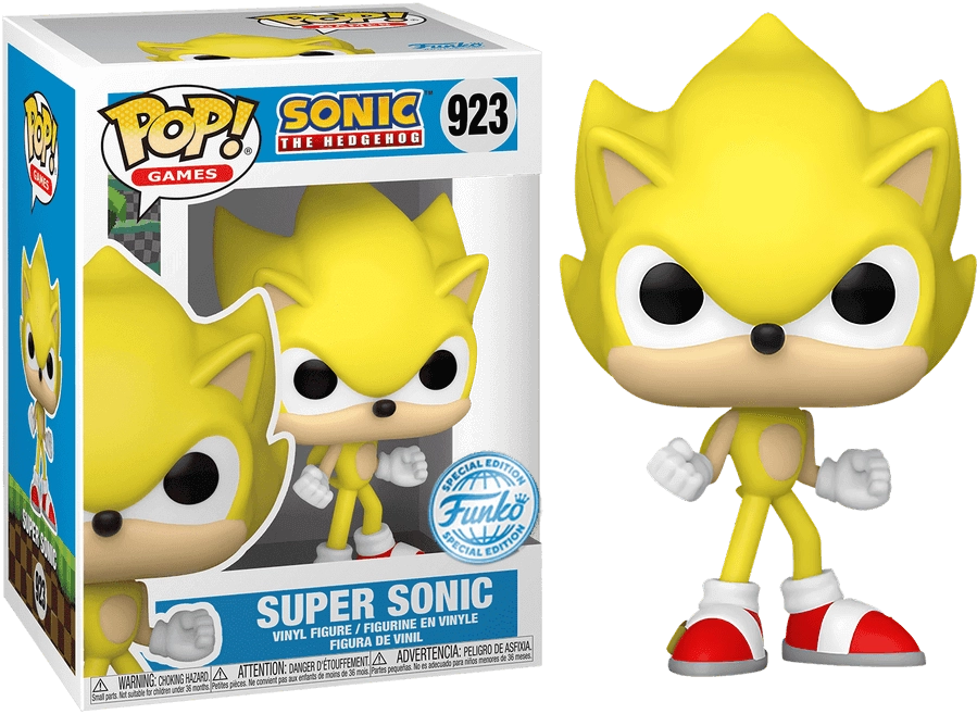 Funko POP! Games: Sonic - Super Sonic (Exc)  for sale in Egypt from Games2Egypt