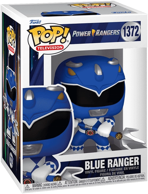 Funko POP! TV: Mighty Morphin Power Ranger 30th - Blue Ranger  for sale in Egypt from Games2Egypt