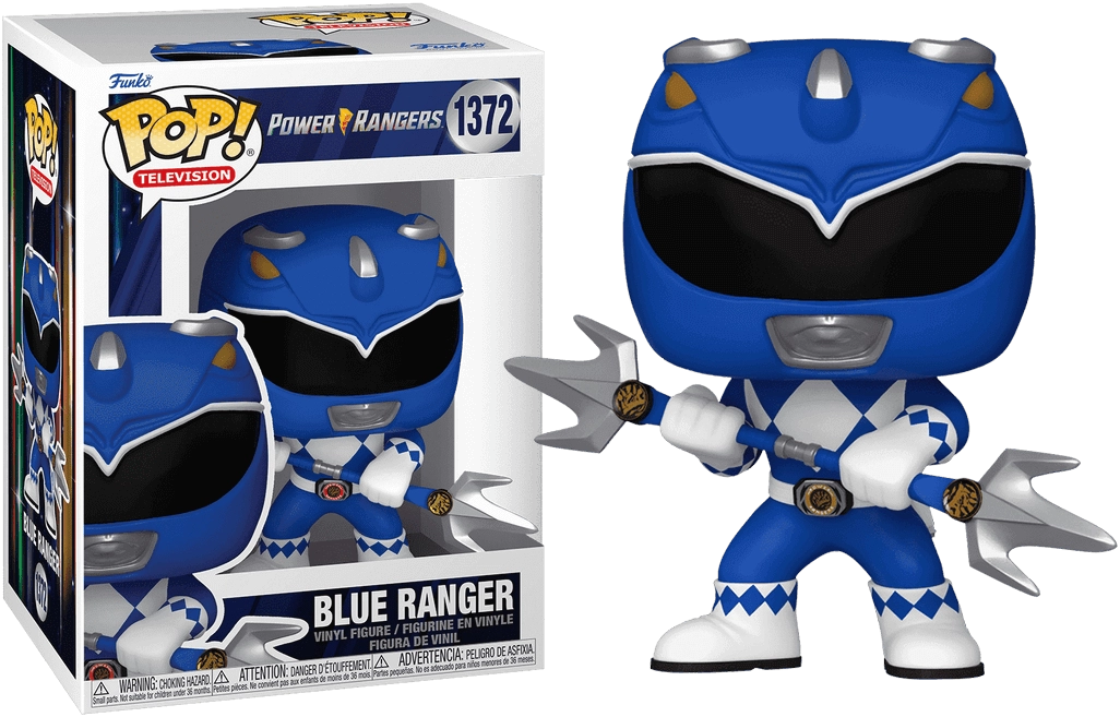 Funko POP! TV: Mighty Morphin Power Ranger 30th - Blue Ranger  for sale in Egypt from Games2Egypt