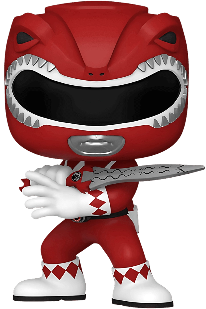 Pop! Tv: Mighty Morphin Power Ranger 30th - Red Ranger  for sale in Egypt from Games2Egypt