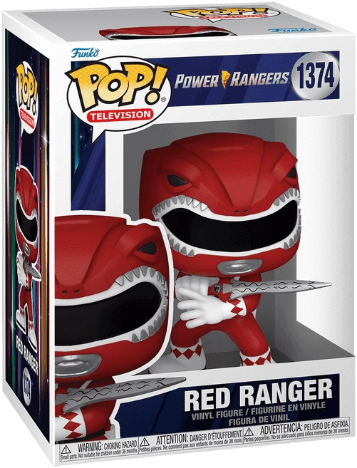 Pop! Tv: Mighty Morphin Power Ranger 30th - Red Ranger  for sale in Egypt from Games2Egypt