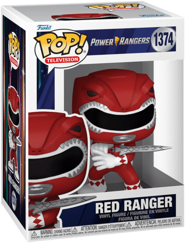 Pop! Tv: Mighty Morphin Power Ranger 30th - Red Ranger