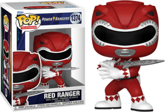 Pop! Tv: Mighty Morphin Power Ranger 30th - Red Ranger