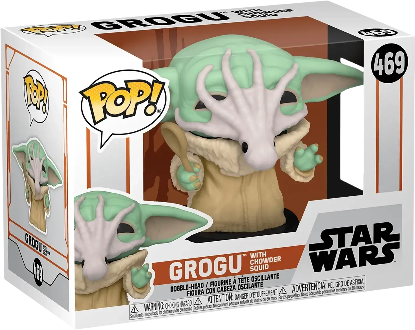 Funko POP! Star Wars: Mandalorian - Child w/Chowder Squid (Exc)  for sale in Egypt from Games2Egypt