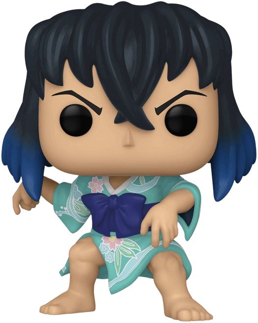 Funko POP! Anime: Demon Slayer - Inosuke in Kimono  for sale in Egypt from Games2Egypt