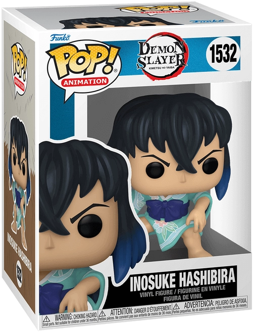 Funko POP! Anime: Demon Slayer - Inosuke in Kimono  for sale in Egypt from Games2Egypt