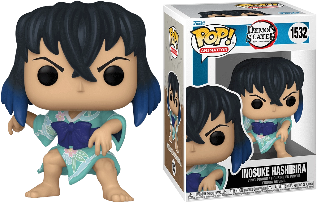 Funko POP! Anime: Demon Slayer - Inosuke in Kimono  for sale in Egypt from Games2Egypt