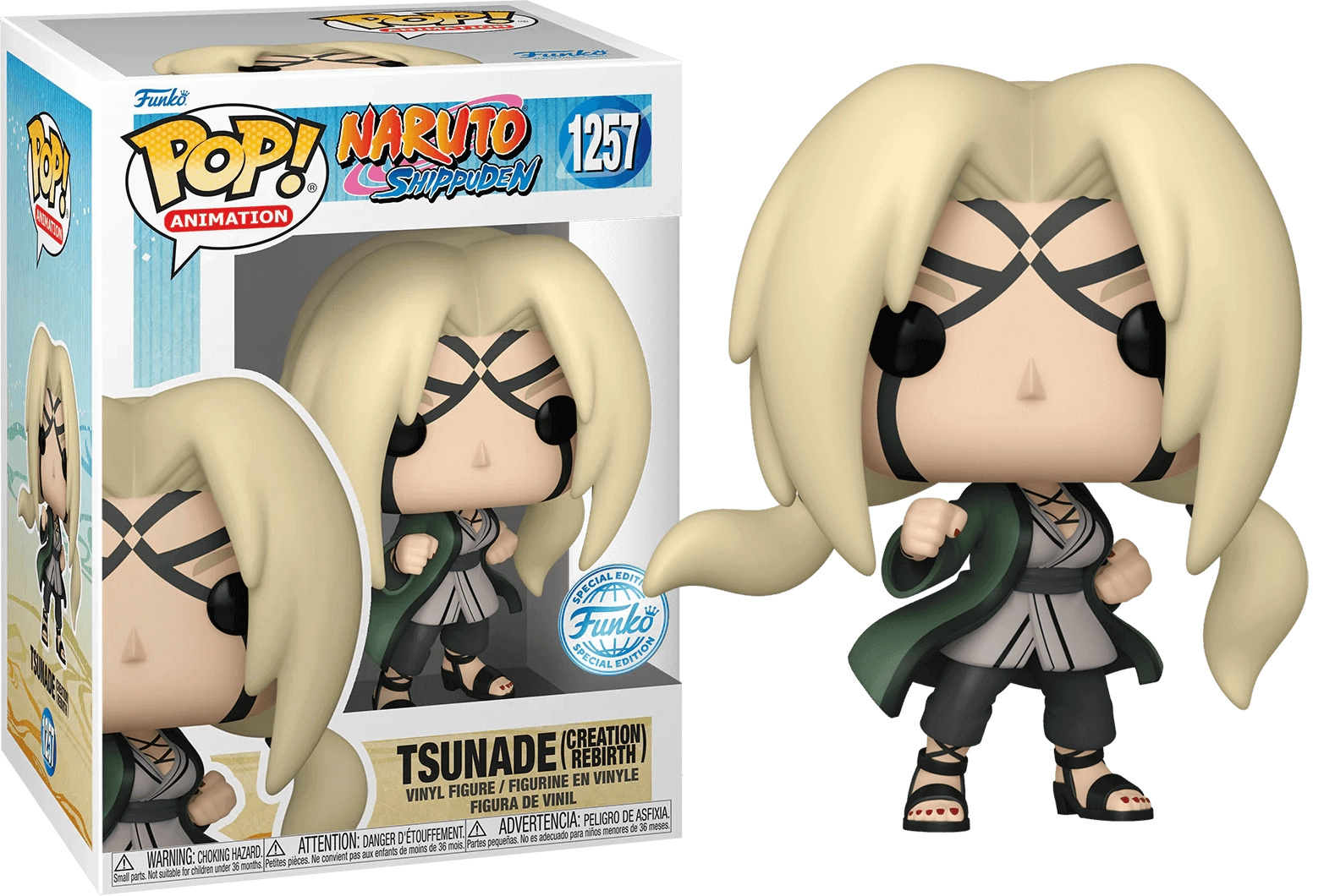 Funko POP! Anime: Naruto - Tsunade (Rebirth) (Exc)  for sale in Egypt from Games2Egypt